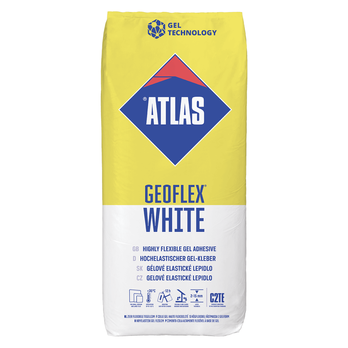 Atlas Geoflex White tegellijm !Zomer Actie!